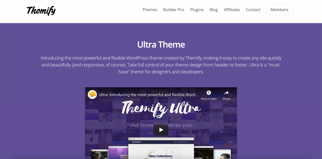 Ultra WordPress Theme